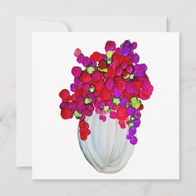 Blommor i vas (Framsida)