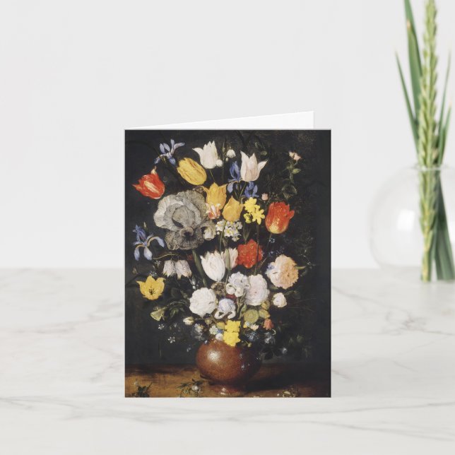 Blommor i Vas (1610) Helgkort (Framsida)