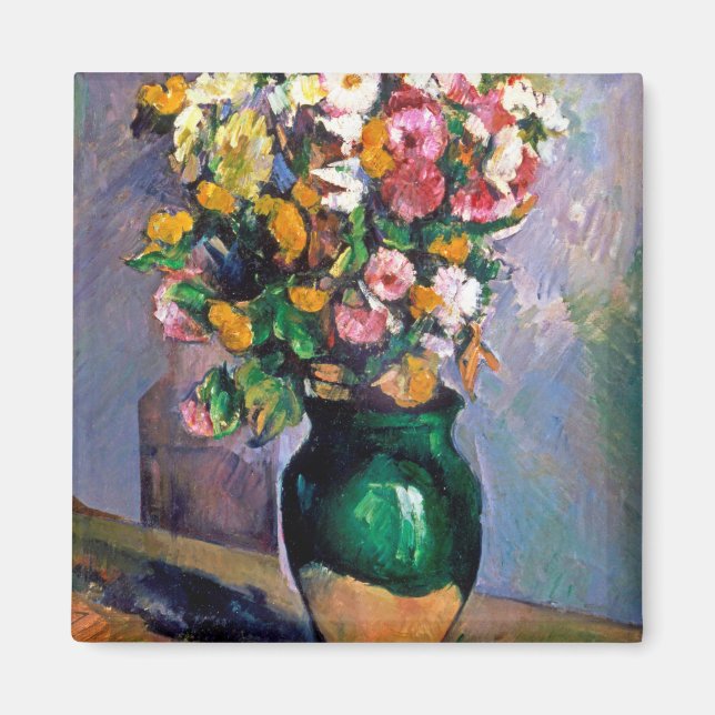 Blommor i Vas, Cezanne Magnet (Framsidan)
