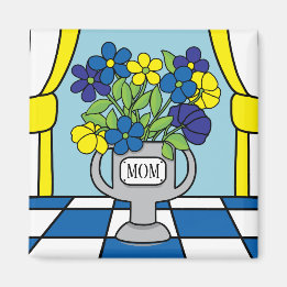 Blommor i Vas Magnet