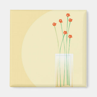 Blommor i Vas Magnet