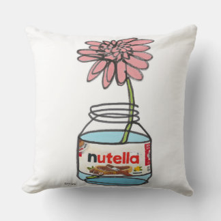 Blommor i vas med choklad kudde