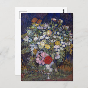 Blommor i Vas   Van Gogh   Vykort