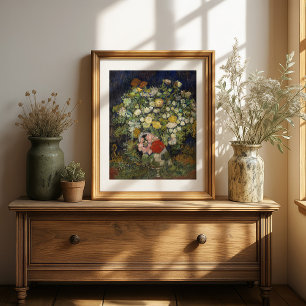 Blommor i Vas   Vincent van Gogh Poster