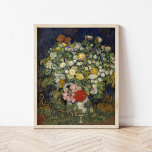 Blommor i Vas | Vincent van Gogh Poster<br><div class="desc">Blommor i Vas (1890) | Originalkonstverk av den berömd nederländska konstnären Vincent Van Gogh (1853-1890). Målningen skildrar ett stillliv med en fullt bukett med blandade blommor i vas. Använda verktygen för att lägga till anpassningsbar eller anpassa bilden.</div>