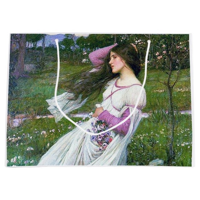 Blommor i Vinden, John William Waterhouse (Framsidan)