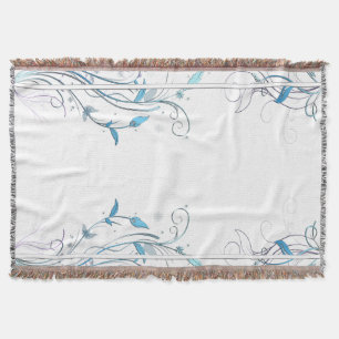 Blommor i Vines Blue Filt