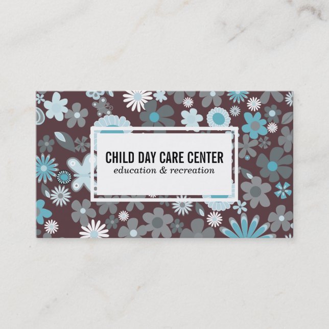 Blommor III | Illustrativ Visitkort (Framsida)