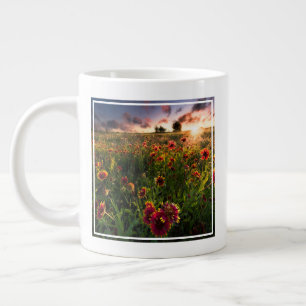 Blommor Indian Blanket WildblomTexas Jumbo Mugg