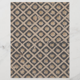 Blommor inom fyrkanter - Pappra