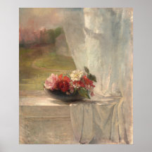 Blommor - John La Farge Fine Art Poster