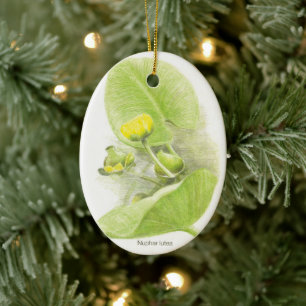 Blommor Julgransprydnad Keramik