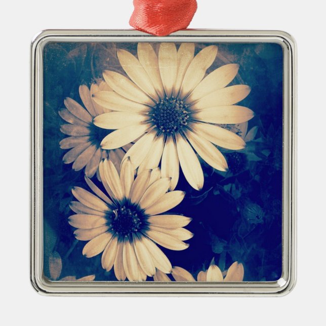 Blommor Julgransprydnad Metall (Framsidan)