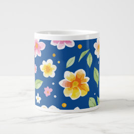 Blommor Jumbo Mugg