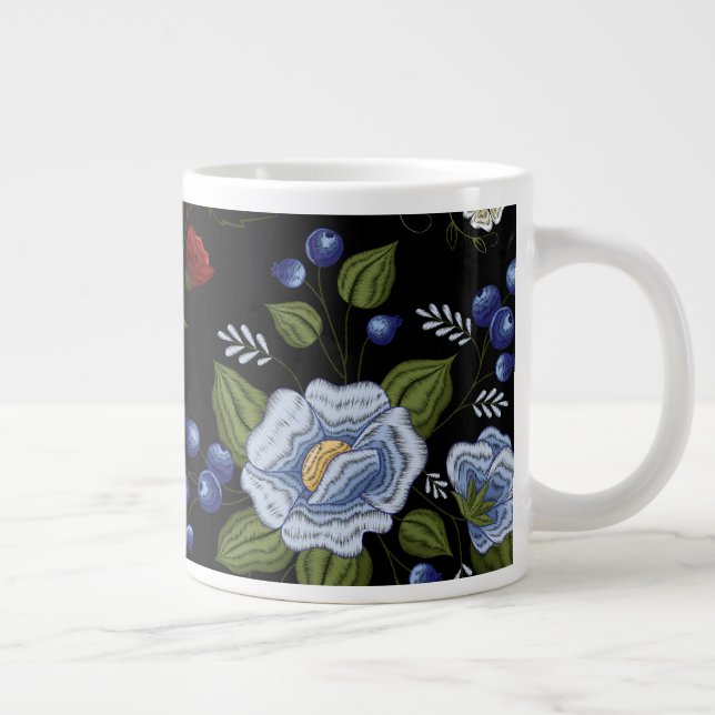 Blommor Jumbo Mugg (Höger)