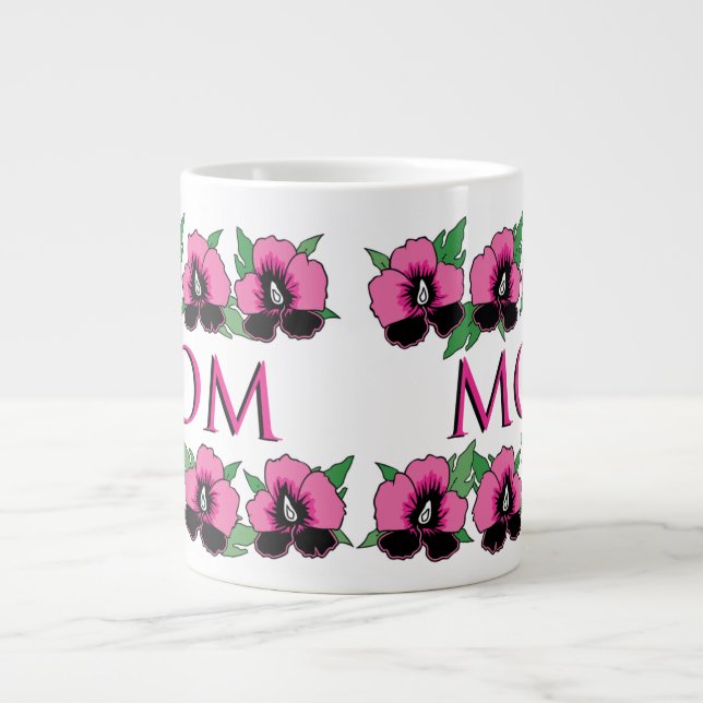Blommor - jumbo mugg (Framsidan)