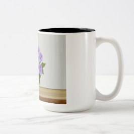 Blommor kaffe mugg