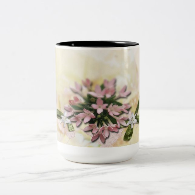 Blommor kaffe mugg (Center)