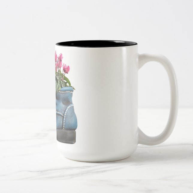 Blommor kaffe mugg (Höger)