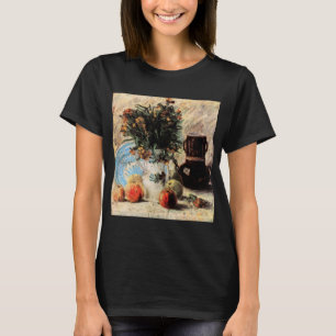 Blommor, kaffekanna och frukt av Vincent van Gogh T-shirt