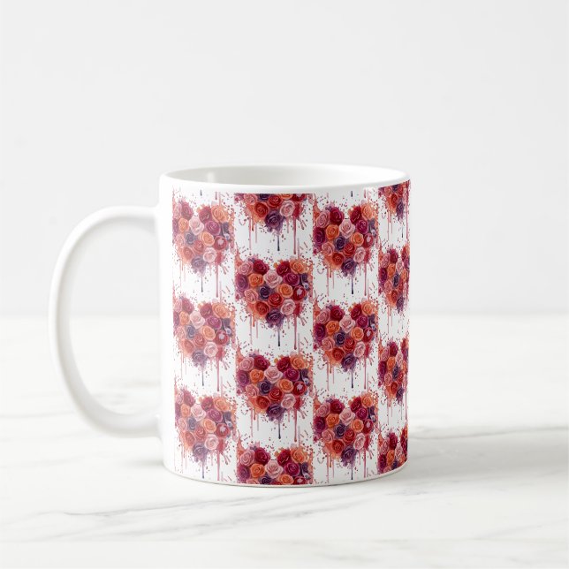 Blommor Kaffemugg (Vänster)