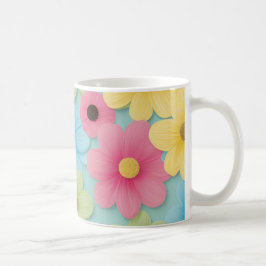 Blommor Kaffemugg