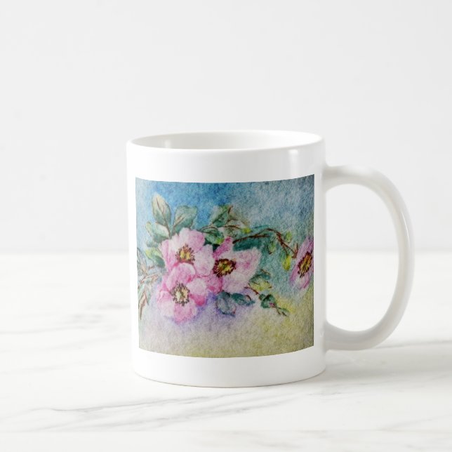 Blommor Kaffemugg (Höger)