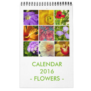 Blommor Kalender