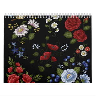 Blommor Kalender