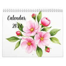 Blommor Kalender