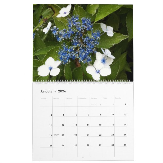 Blommor Kalender (Jan 2026)