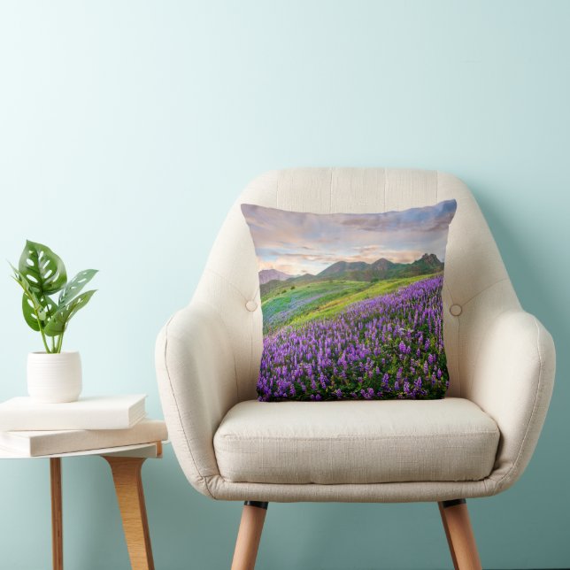 Blommor | Kalifornien Wildblommor Kudde (Stol)