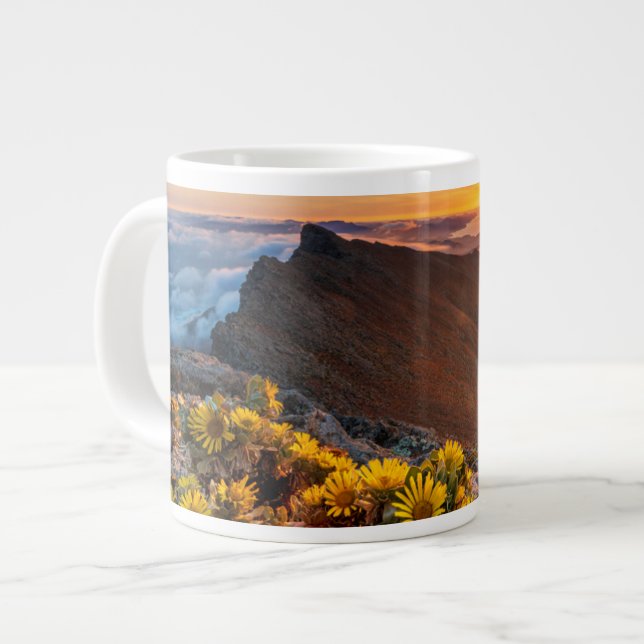 Blommor | Kanarieöarna, Spanien Jumbo Mugg (Framsida vänster)