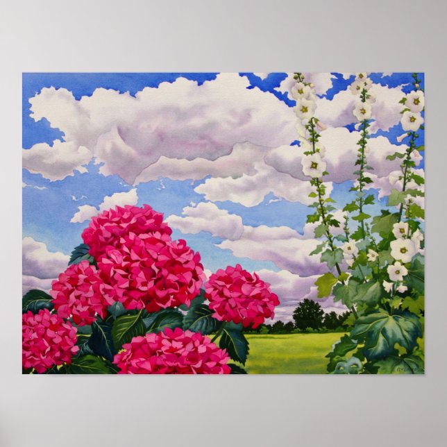 Blommor kant i en ängsmark 2008 poster (Framsidan)