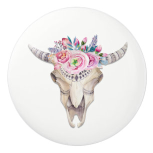 Blommor & Ko Skalle Rustik Lanthygd Glamour Knopp