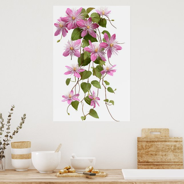 BLOMMOR KONST #17 POSTER (Kök)