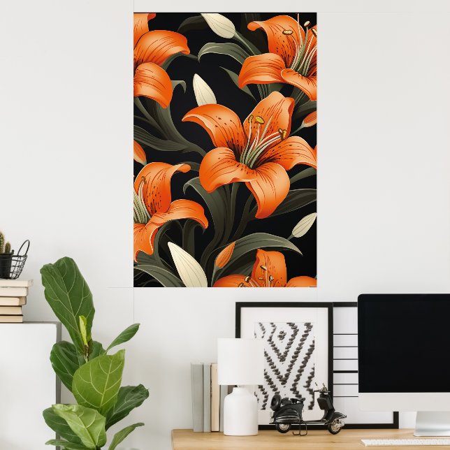 BLOMMOR KONST #1 POSTER (Hemmakontoret)