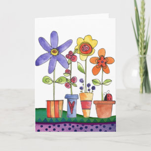 Blommor Kort