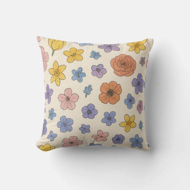 Blommor Kudde (Framsida)