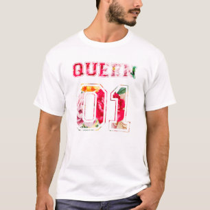 Blommor Kung och drottning par 01 T Shirt