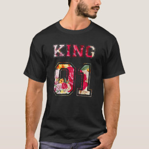 Blommor Kung och drottning par 01 T Shirt
