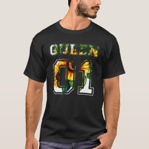 Blommor Kung och drottning par 01 T Shirt