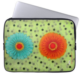 Blommor Laptop Fodral