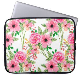 Blommor Laptop Fodral