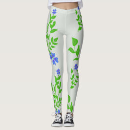 Blommor Leggings