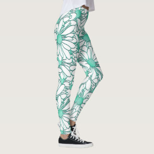 Blommor Leggings