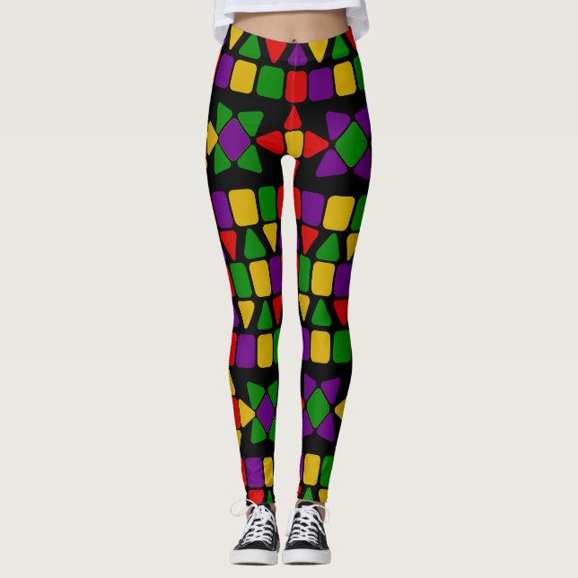 Blommor Leggings (Framsida)