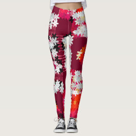 Blommor Leggings