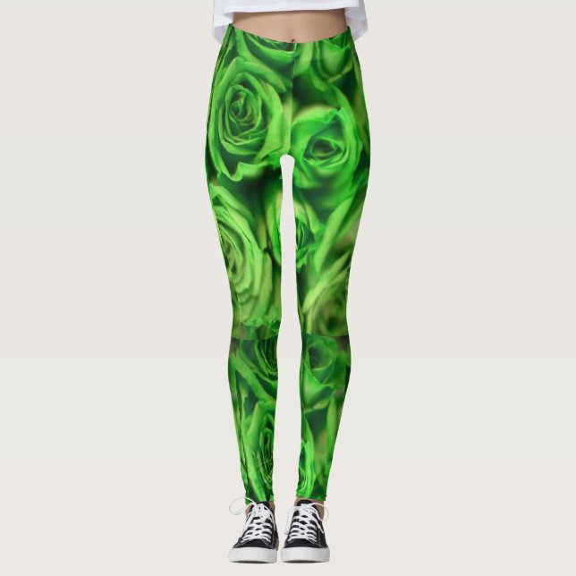Blommor Leggings (Framsida)