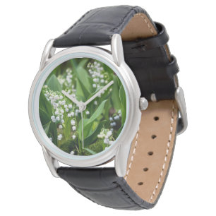 Blommor Lily of the Valley Sverige Armbandsur